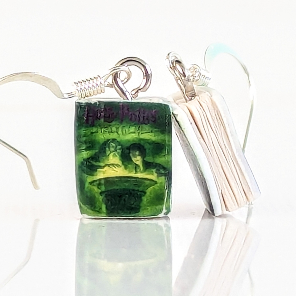 Harry Potter Book Earrings